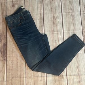 Madewell 9” High-Rise Skinny dark wash skinny jeans (size 30)